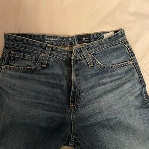 AG the Isabelle high rise straight crop